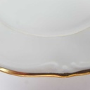 [458164303] Kuchenteller Dessertteller Goldrand 19 cm Zeh Scherzer Kronester Bavaria gebraucht - gut Bild 3