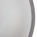 [458164305] Suppenteller Goldrand 22,8 cm Edelstein Bavaria Grauband 21499 gebraucht - gut Bild 3