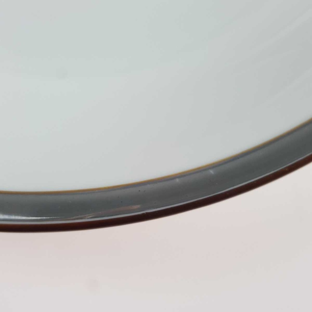 [458164305] Suppenteller Goldrand 22,8 cm Edelstein Bavaria Grauband 21499 gebraucht - gut Bild 4
