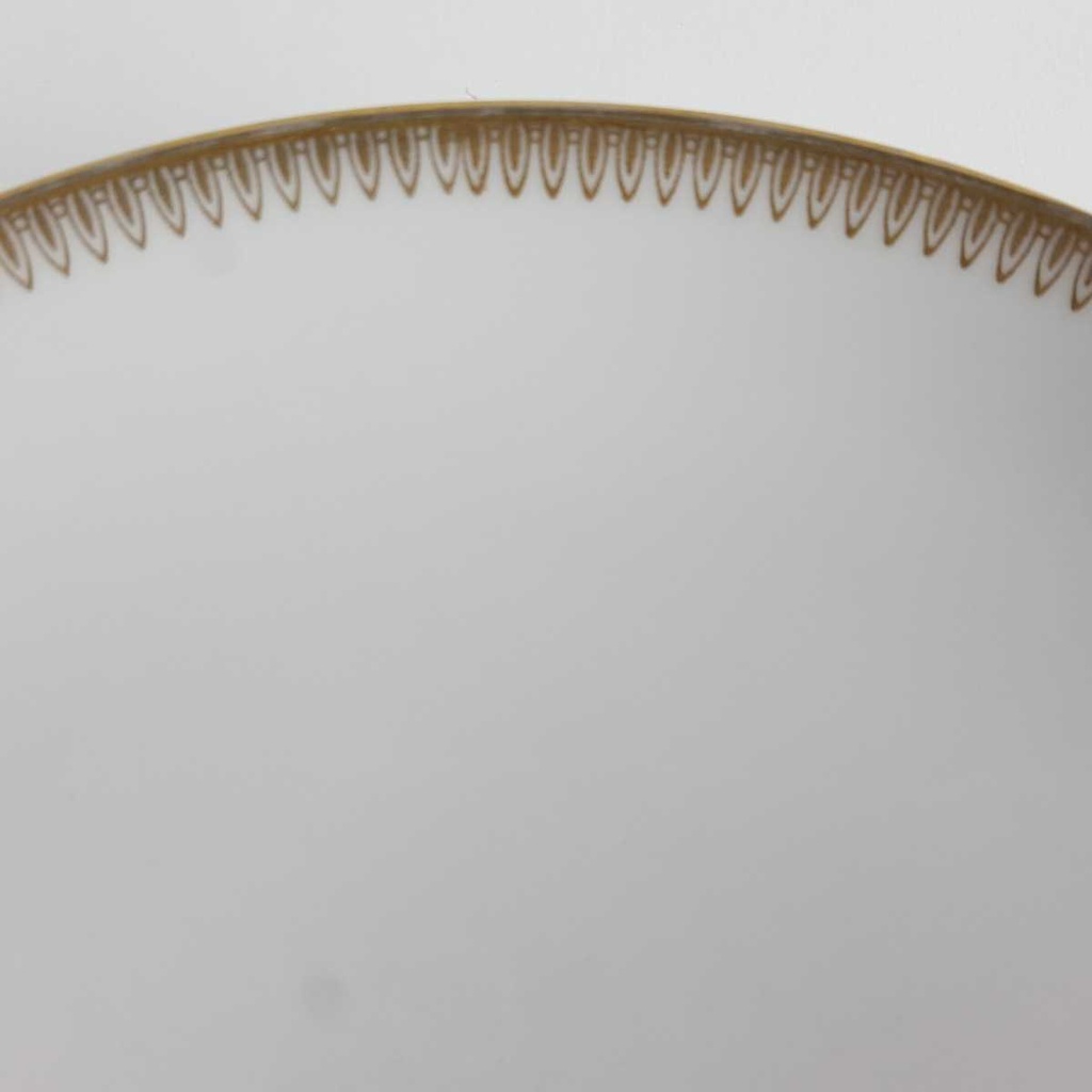[458164310] Kuchenteller Dessertteller Goldrand 18,7 cm Eschenbach Weiß gebraucht - gut Bild 4