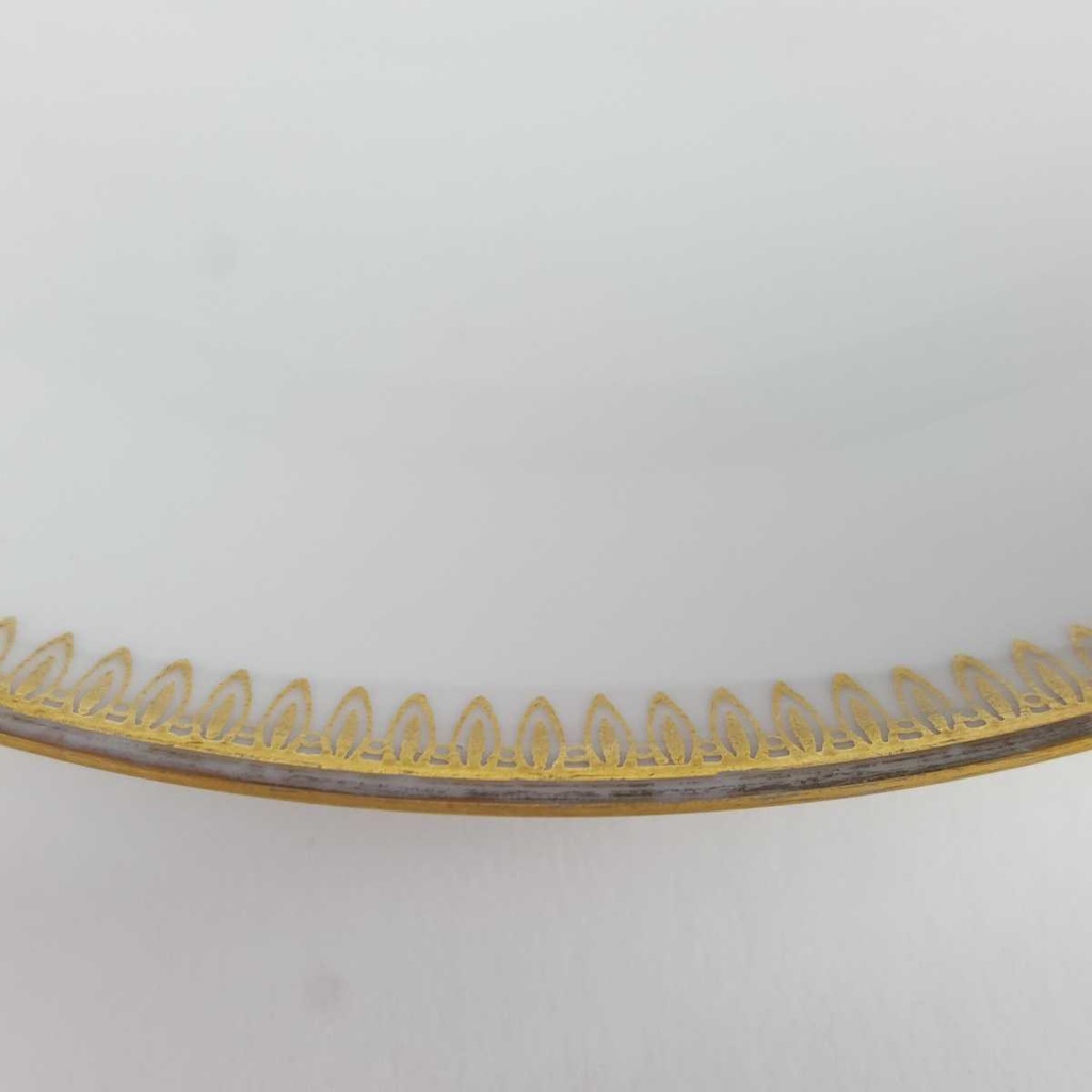 [458164310] Kuchenteller Dessertteller Goldrand 18,7 cm Eschenbach Weiß gebraucht - gut Bild 5