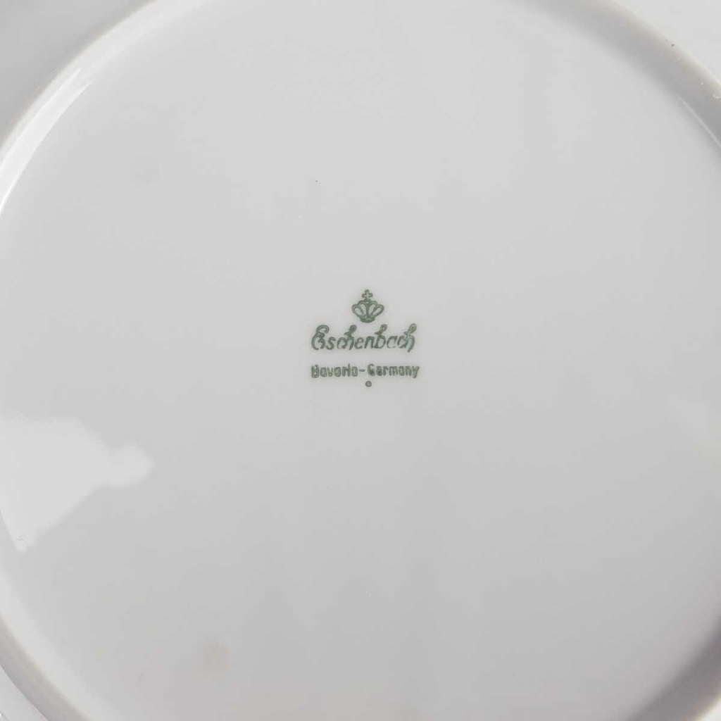 [458164310] Kuchenteller Dessertteller Goldrand 18,7 cm Eschenbach Weiß gebraucht - gut Bild 6