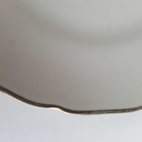 [458164311] Kuchenteller Dessertteller Golddekor 19,5 cm Tielsch Altwasser elfenbein 7930 gebraucht - gut Bild 4