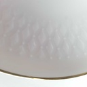 [458164312] Untertasse Goldrand 15,4 cm Winterling Röslau Reliefdekor weiß gebraucht - gut Bild 4