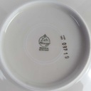 [458164313] Untertasse für Tee Goldrand 15,2 cm Zeh Scherzer 9719 Elfenbein gebraucht - gut Bild 4
