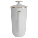[458164317] Kaffeekanne Goldrand 1,4 L Eschenbach Weiß Bavaria gebraucht - gut Bild 2