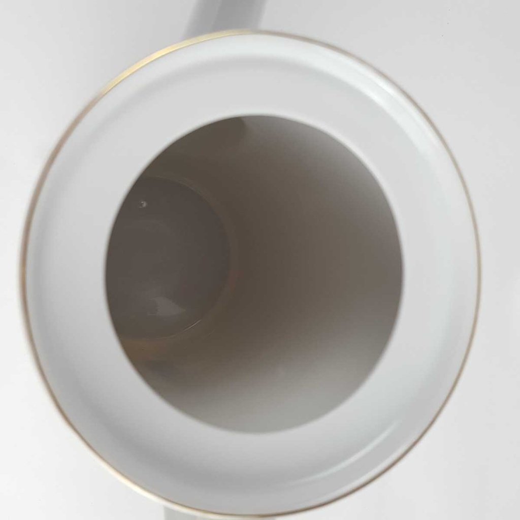 [458164317] Kaffeekanne Goldrand 1,4 L Eschenbach Weiß Bavaria gebraucht - gut Bild 6