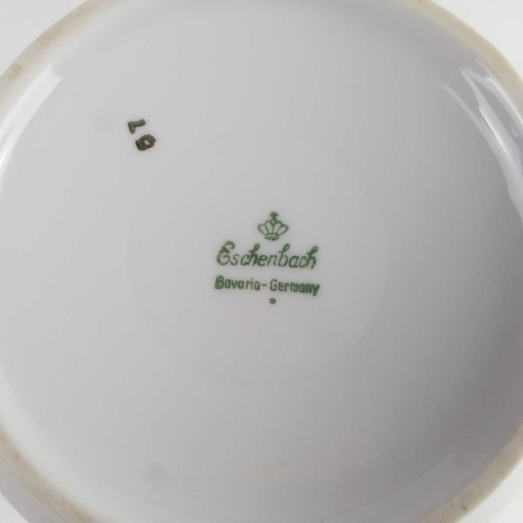[458164317] Kaffeekanne Goldrand 1,4 L Eschenbach Weiß Bavaria gebraucht - gut Bild 10