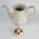 [458164318] Kaffeekanne Goldrand 1,8 L Kronester Bavaria elfenbein gebraucht - gut Bild 6