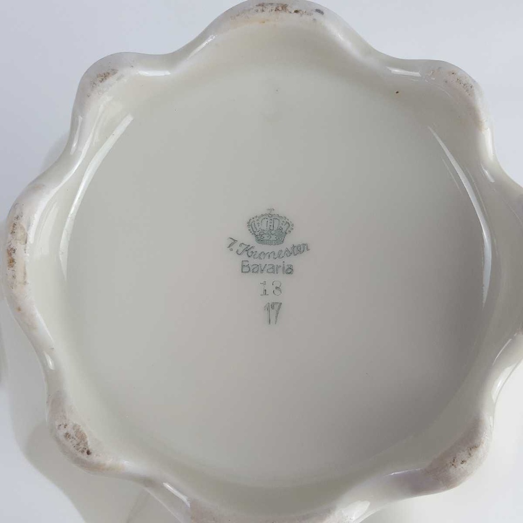 [458164318] Kaffeekanne Goldrand 1,8 L Kronester Bavaria elfenbein gebraucht - gut Bild 11