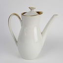 [458164320] Kaffeekanne Goldrand 1,45 L Schaller elfenbein Beige Bavaria gebraucht - gut Bild 3