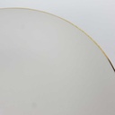 [2119152] 6er Set Kuchenteller Dessertteller Goldrand 19,5 cm Bareuther elfenbein Beige Bavaria gebraucht - gut Bild 4