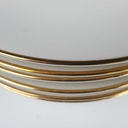 [2119153] 6er Set Kuchenteller Dessertteller Goldrand 19,5 cm Bareuther elfenbein 44 Beige Bavaria gebraucht - gut Bild 4
