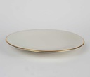 [2119153] 6er Set Kuchenteller Dessertteller Goldrand 19,5 cm Bareuther elfenbein 44 Beige Bavaria gebraucht - gut Bild 6