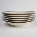 [2119155] 6er Set Suppenteller Goldrand Golddekor 22,3 cm Seltmann Weiden Vohenstrauß elfenbein 50 Beige gebraucht - gut Bild 3