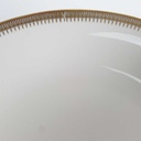 [2119155] 6er Set Suppenteller Goldrand Golddekor 22,3 cm Seltmann Weiden Vohenstrauß elfenbein 50 Beige gebraucht - gut Bild 5