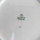 [2119156] 6er Set Suppenteller Goldrand Golddekor 22,4 cm Seltmann Weiden Vohenstrauß elfenbein 43 gebraucht - gut Bild 6