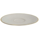 [458164335] Untertasse Goldrand 14,8 cm Seltmann Weiden Vohenstrauß Form 2491 gebraucht - gut Bild 2