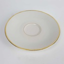 [458164335] Untertasse Goldrand 14,8 cm Seltmann Weiden Vohenstrauß Form 2491 gebraucht - gut Bild 3