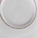 [458164335] Untertasse Goldrand 14,8 cm Seltmann Weiden Vohenstrauß Form 2491 gebraucht - gut Bild 5