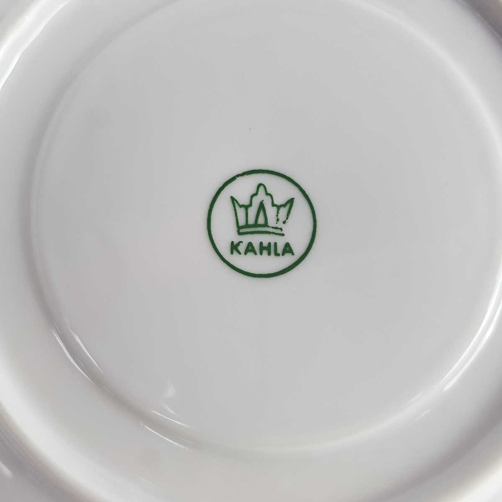 [458164336] Untertasse Goldrand 14,9 cm Kahla weiß gebraucht - gut Bild 5