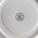 [458164336] Untertasse Goldrand 14,9 cm Kahla weiß gebraucht - gut Bild 5