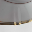 [458164349] Speiseteller Essteller Goldrand 24,7 cm Fürstenberg Weiß gebraucht - gut Bild 4