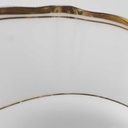 [458164349] Speiseteller Essteller Goldrand 24,7 cm Fürstenberg Weiß gebraucht - gut Bild 5