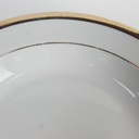 [458164350] Suppenteller Goldrand 4 cm Chodziez gebraucht - gut Bild 4