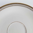 [458164361] Untertasse Goldrand 15,1 cm Seltmann Weiden Vohenstrauß elfenbein Beige gebraucht - gut Bild 3