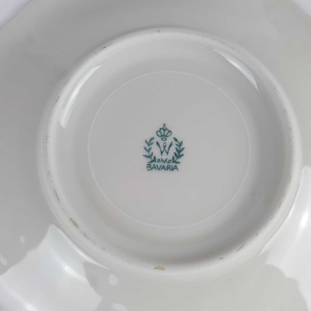 [458164364] Untertasse Goldrand 14,5 cm Winterling Marktleuthen Elfenbein Bavaria gebraucht - gut Bild 5