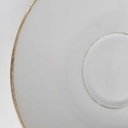 [458164367] Untertasse Goldrand 15 cm Winterling Marktleuthen Elfenbein Bavaria gebraucht - gut Bild 4