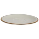 [458164369] Untertasse Goldrand 16,8 cm Händel Bavaria elfenbein gebraucht - gut Bild 2