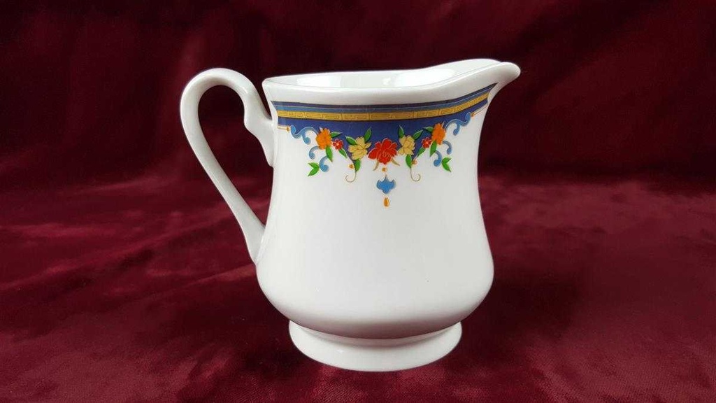 [45816437] Milchkännchen China Pearl Bunte Blumen gebraucht - gut Bild 3