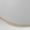 [2119162] 6er Set Kuchenteller Dessertteller Goldrand 19,1 cm Bavaria Weiß gebraucht - gut Bild 5