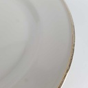 [2119163] 5er Set Kuchenteller Dessertteller Goldrand 19,3 cm Hutschenreuther elfenbein Beige gebraucht - akzeptabel Bild 5