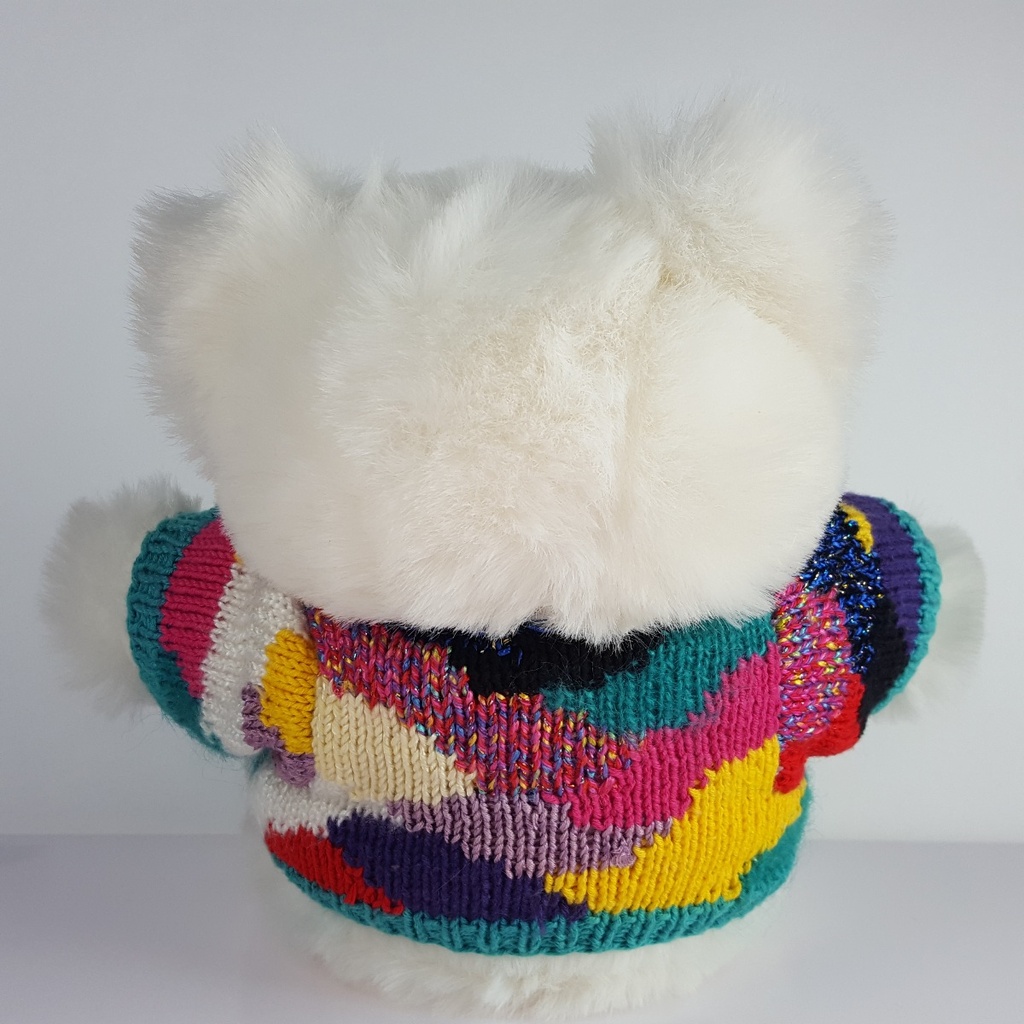 [458164386] Teddybär Bär mit Flügel Kuschelbär H 23,4 cm Bild 3