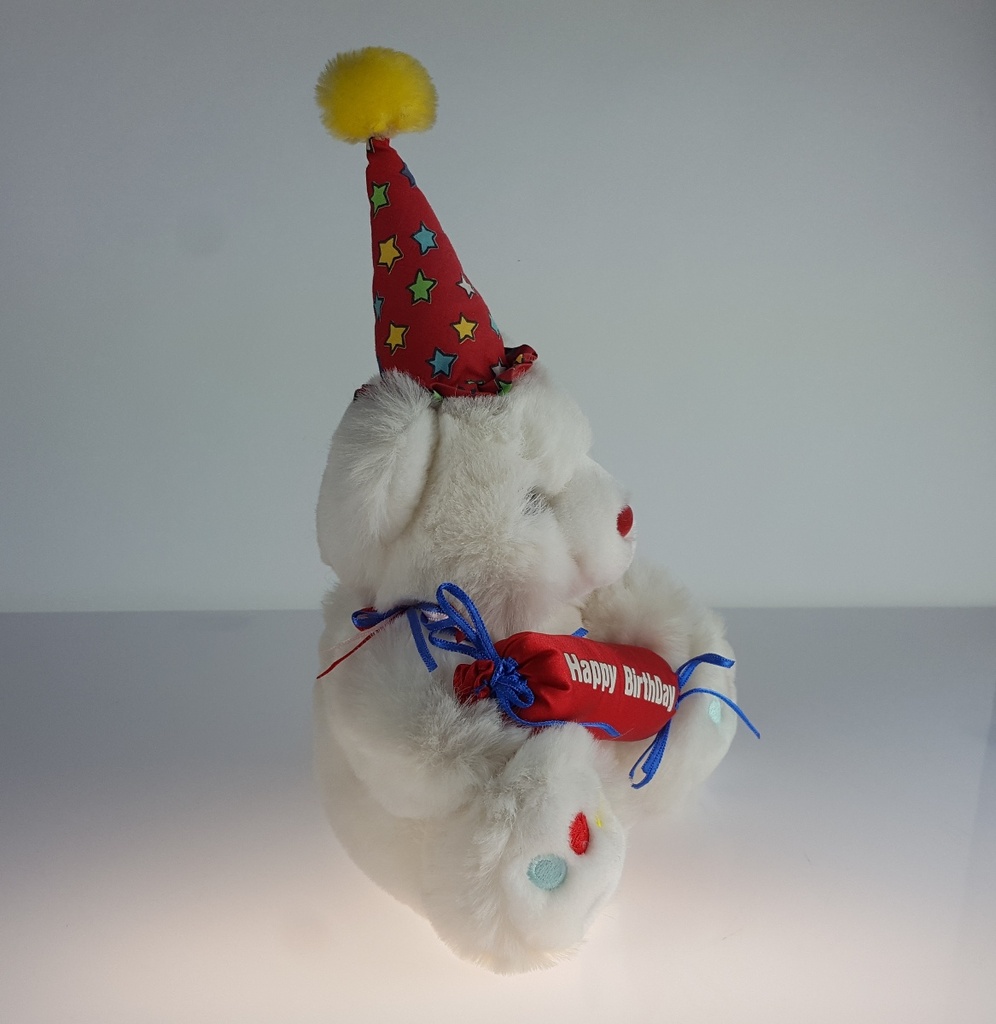 [458164387] Teddybär Bär Happy BirthDay Kuschelbär H 31,5 cm Bild 2