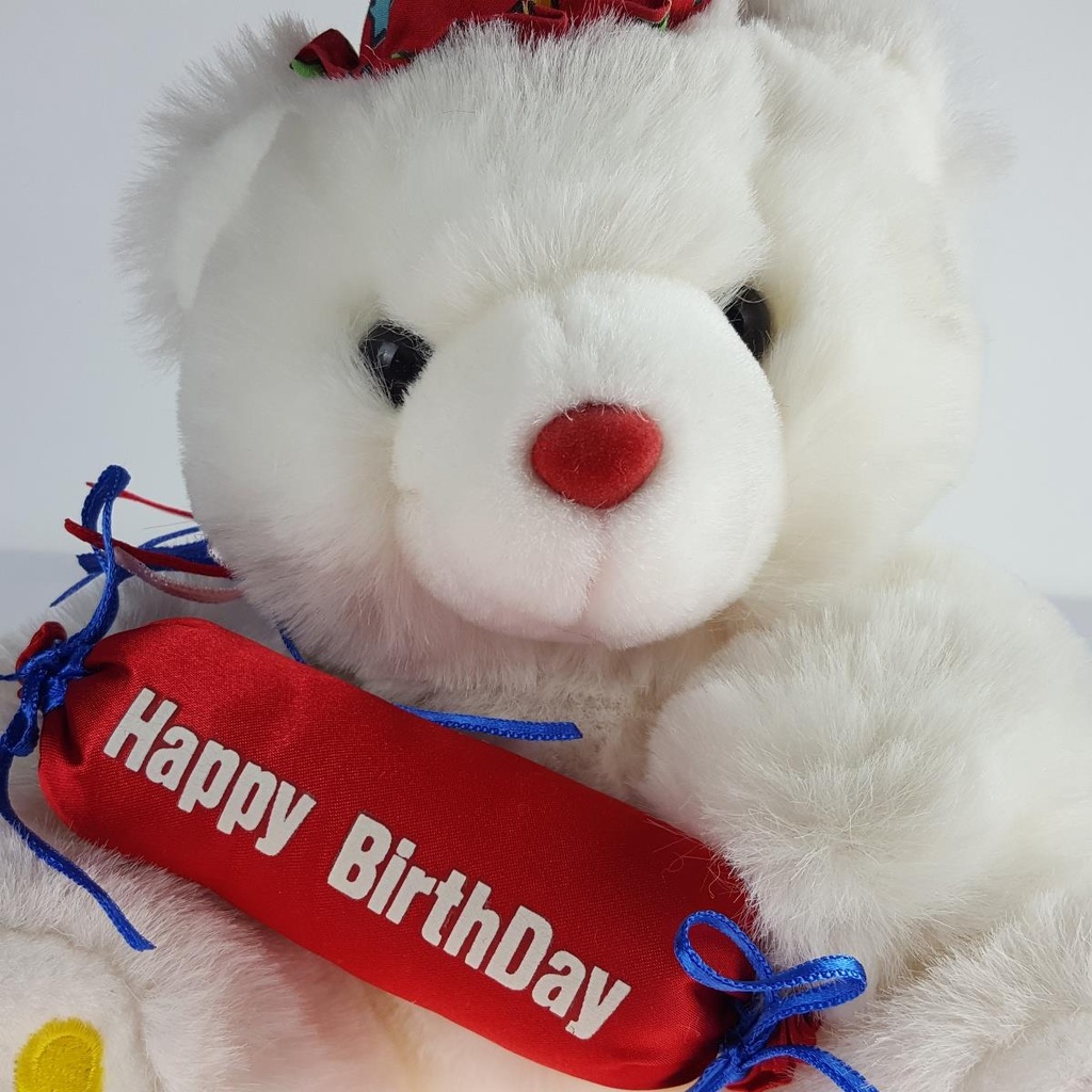 [458164387] Teddybär Bär Happy BirthDay Kuschelbär H 31,5 cm Bild 6