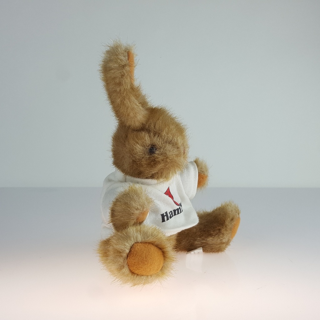 [458164391] Schneider Hase Kuscheltier Stofftier T-Shirt Hamburg Wappen Souvenir H 24,8 cm Bild 4