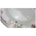 [45816442] Servierplatte Speiseplatte Fleischplatte Steakplatte China Pearl Bunte Blumen gebraucht - gut Bild 2