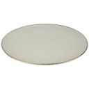 [458164457] Kuchenteller Dessertteller Goldrand 19,7 cm Winterling Marktleuthen Elfenbein Bavaria gebraucht - gut Bild 2