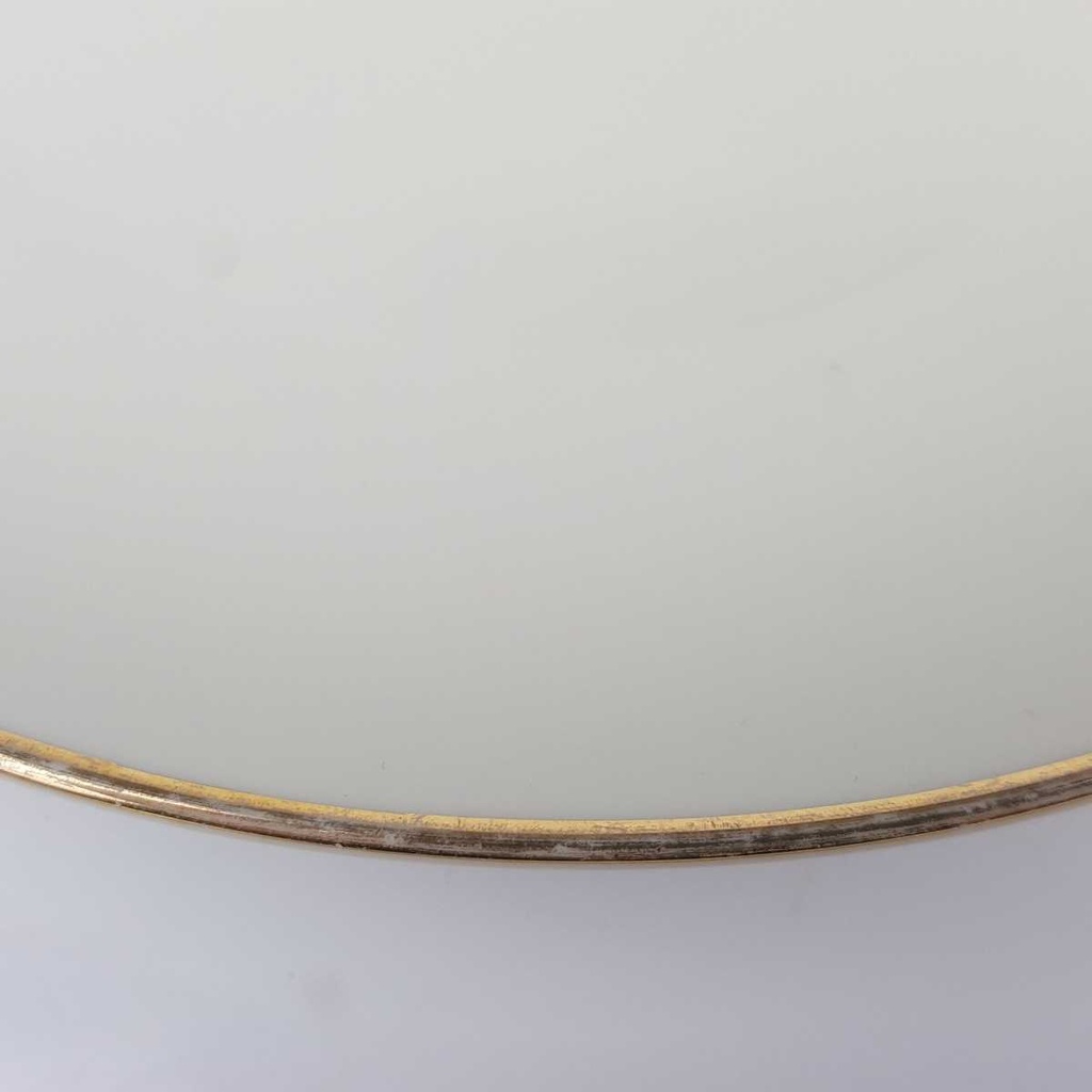 [458164457] Kuchenteller Dessertteller Goldrand 19,7 cm Winterling Marktleuthen Elfenbein Bavaria gebraucht - gut Bild 3