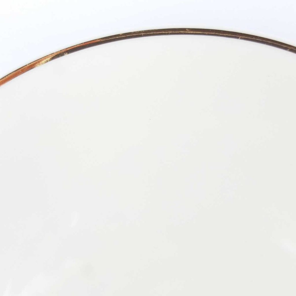 [458164458] Kuchenteller Dessertteller Goldrand 20 cm PMR Jaeger & Co Bavaria elfenbein gebraucht - gut Bild 3