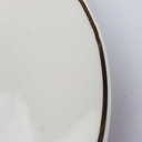 [458164458] Kuchenteller Dessertteller Goldrand 20 cm PMR Jaeger & Co Bavaria elfenbein gebraucht - gut Bild 4