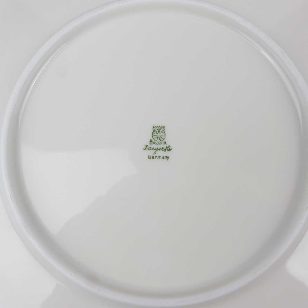 [458164458] Kuchenteller Dessertteller Goldrand 20 cm PMR Jaeger & Co Bavaria elfenbein gebraucht - gut Bild 6