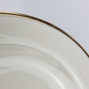 [2119169] 6er Set Suppenteller Goldrand 22,9 cm Winterling Röslau elfenbein Beige gebraucht - gut Bild 5