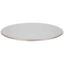 [458164464] Untertasse Goldrand 14,2 cm Seltmann Weiden Weiß gebraucht - akzeptabel Bild 2