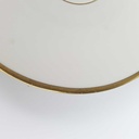 [2119171] 6er Set Untertasse Goldrand 14,9 cm Seltmann Weiden Zeh Scherzer Vohenstrauß Elfenbein Beige gebraucht - gut Bild 5