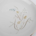 [458164481] Kuchenteller Dessertteller Goldrand 19,4 cm Eschenbach Gräser altweiß gebraucht - gut Bild 3